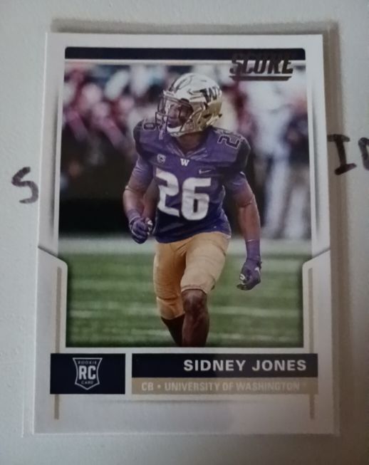 2017 Score #382 Sidney Jones — front