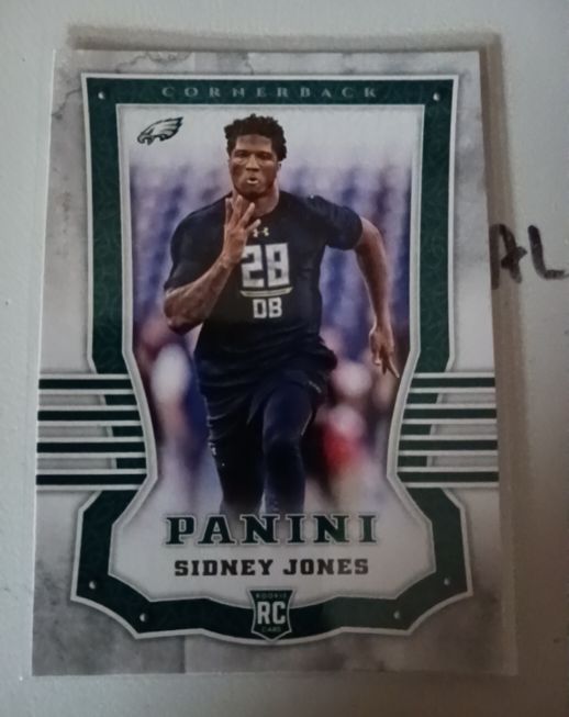 2017 Panini Sidney Jones Rookie Card — front