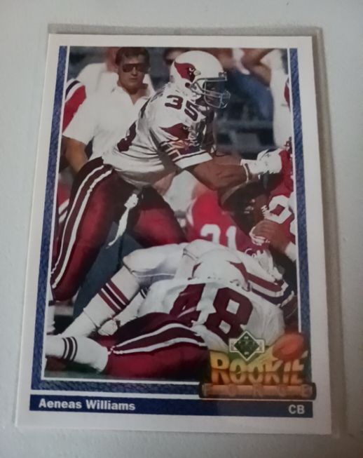 1991 Upper Deck #630 Aeneas Williams — front