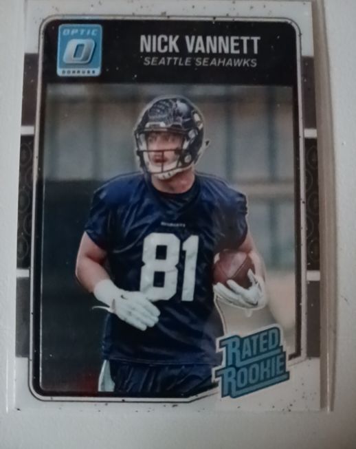 2016 Donruss Optic #188 Nick Vannett — front