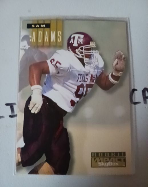 1994 SkyBox Impact #280 Sam Adams Rookie — front