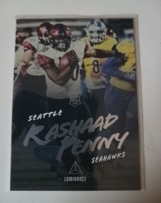 2018 Panini Luminance #180 Rashaad Penny — front