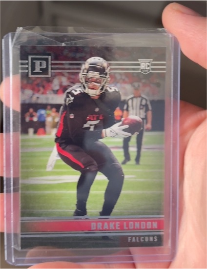 2022 Panini Chronicles #PA-6 Drake London — front