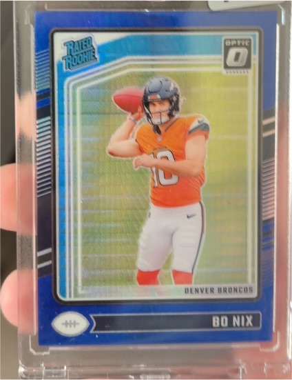 2024 Panini Donruss Optic #209 Bo Nix — front