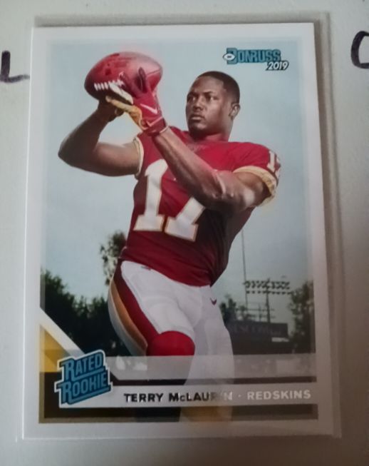 2019 Panini Donruss #329 Terry McLaurin — front