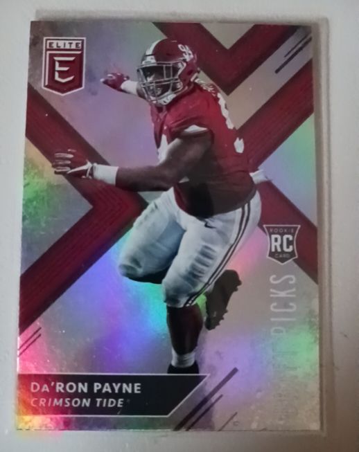 2018 Panini Elite Draft Picks #113 Da'Ron Payne — front