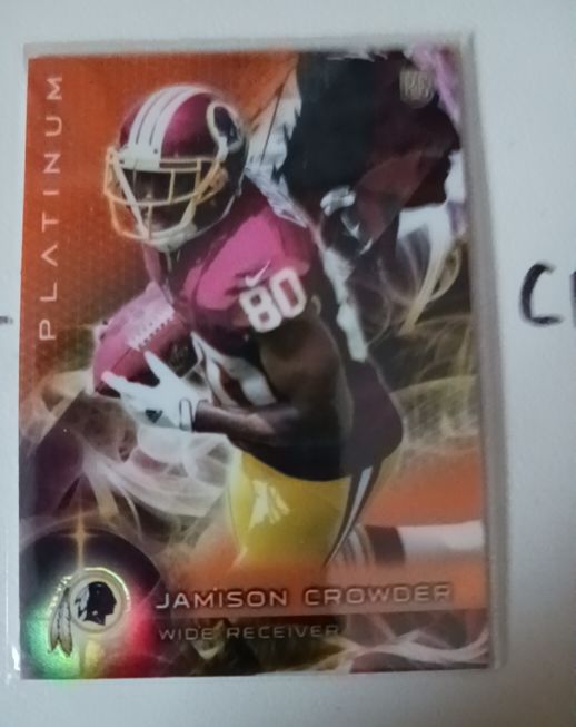 2015 Topps Platinum #104 Jamison Crowder Rookie — front