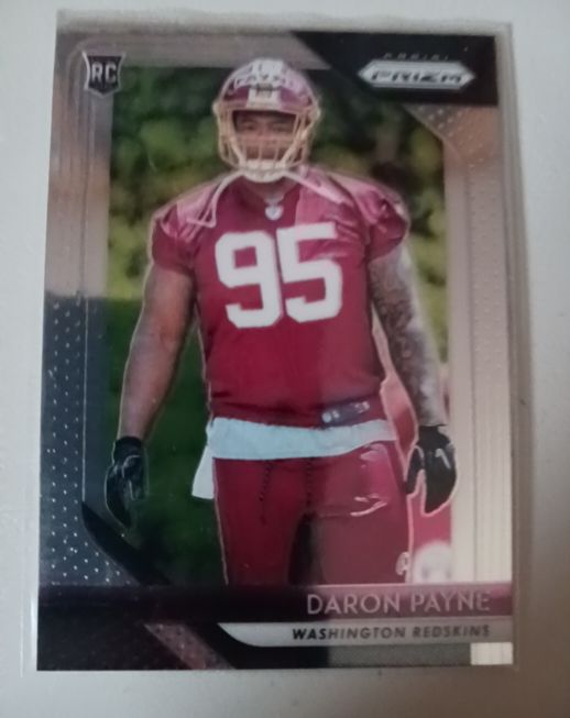 2018 Panini Prizm #245 Daron Payne — front