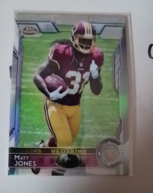 2015 Topps Chrome #153 Matt Jones — front