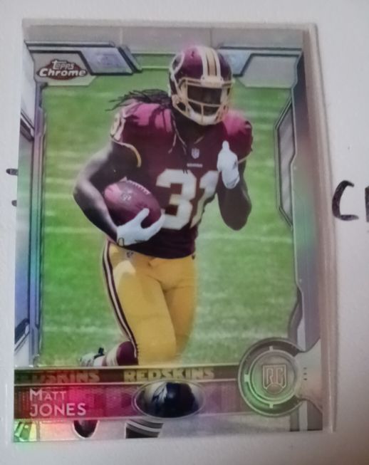 2015 Topps Chrome #153 Matt Jones — front