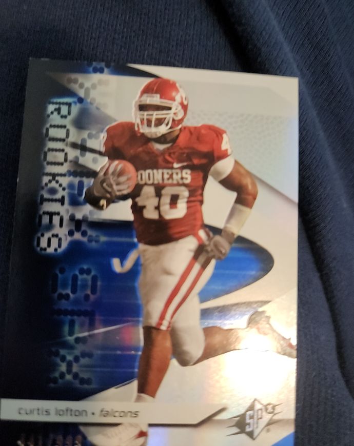 2007 SPx # Curtis Lofton Rookie — front