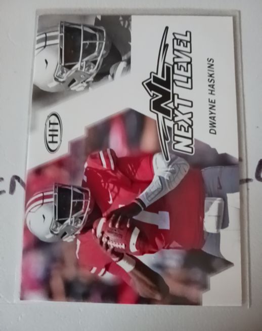 2019 SAGE HIT #62 Dwayne Haskins — front