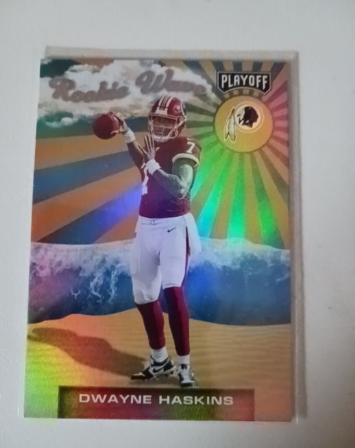 2019 Panini Playoff Rookie Wave Dwayne Haskins — front