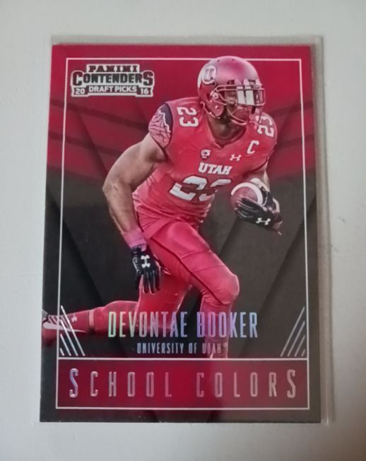 2016 Panini Contenders Draft Picks School Colors #22 Devontae Booker — front