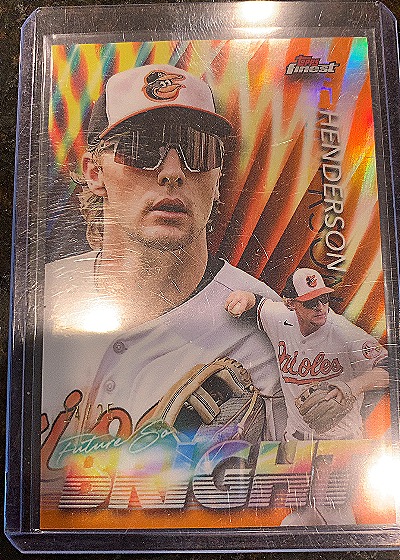 2024 Topps Finest #FSB-9 Gunnar Henderson Future So Bright — front