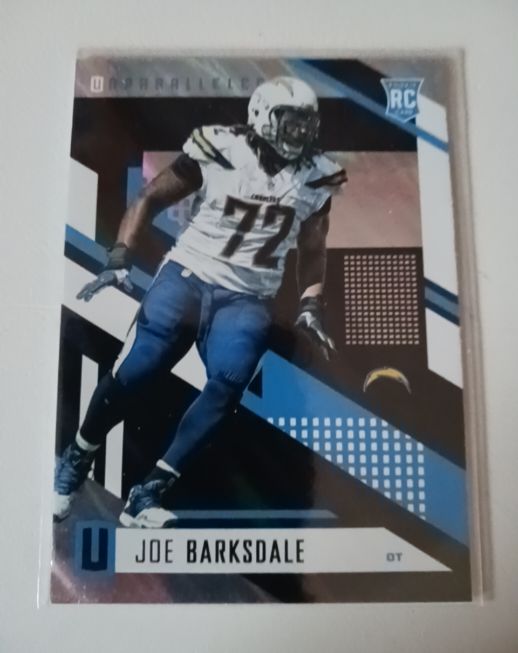 2017 Panini Unparalleled #U Joe Barksdale Rookie — front