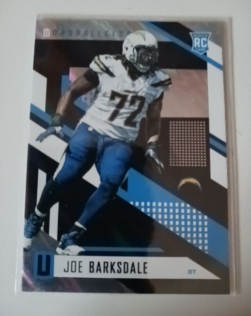 2017 Panini Unparalleled #95 Joe Barksdale — front