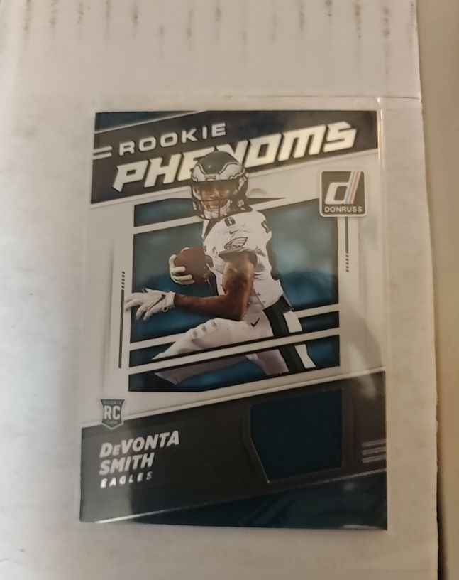 2021 Donruss Rookie Phenoms #RPJ-DVS DeVonta Smith — front
