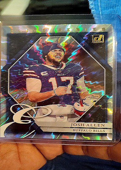 2021 Donruss Elite Series #ES-JAL Josh Allen — front