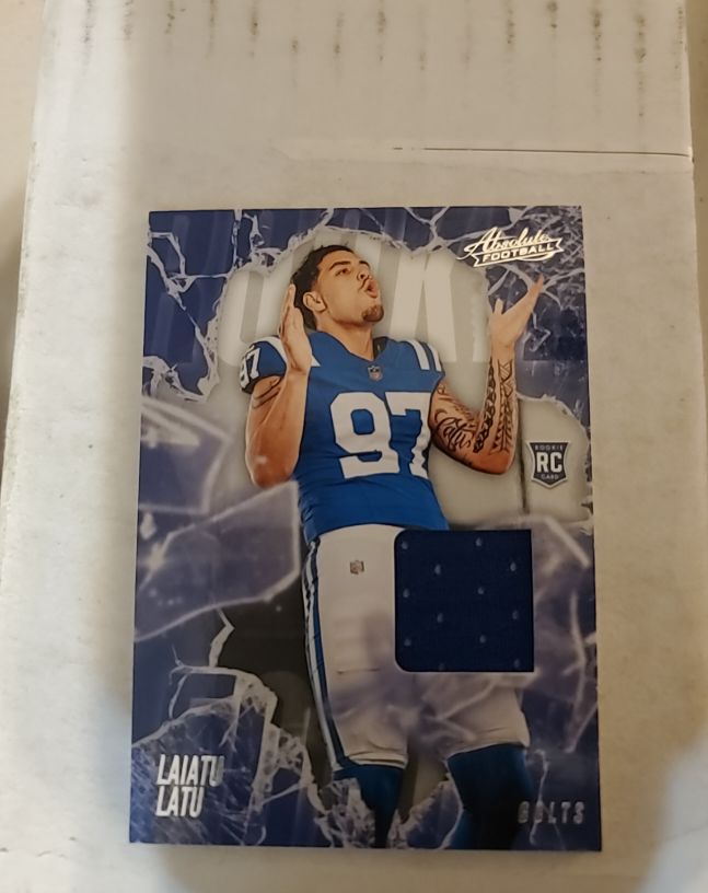 2024 Panini Absolute - Rookie Force #RF-LLU Laiatu Latu — front