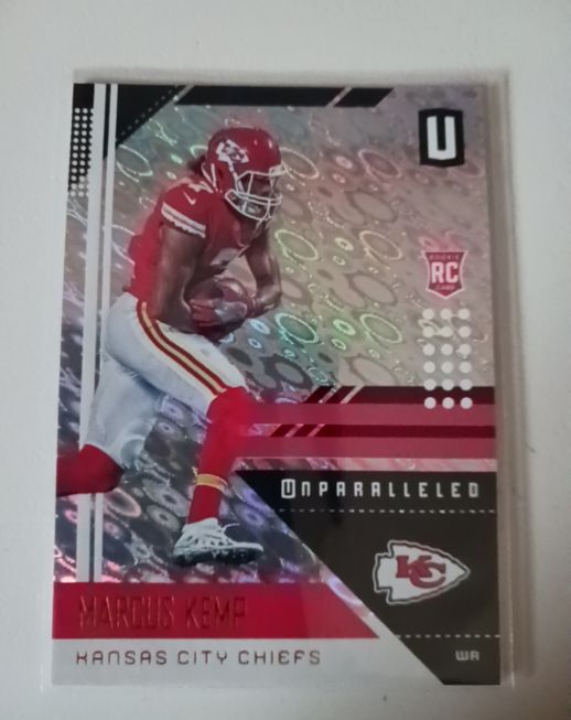 2018 Panini Unparalleled Marcus Kemp Rookie Card — front