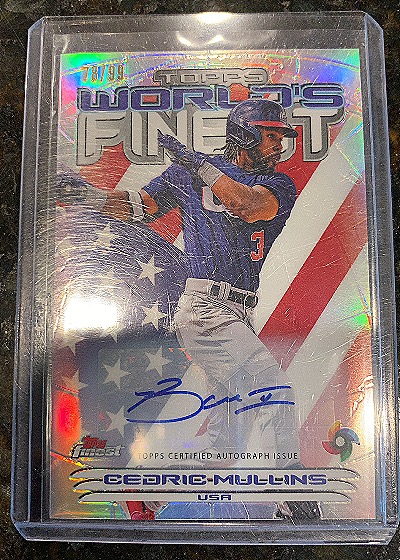 2023 Topps Finest World's Finest #2000-15 Cedric Mullins — front