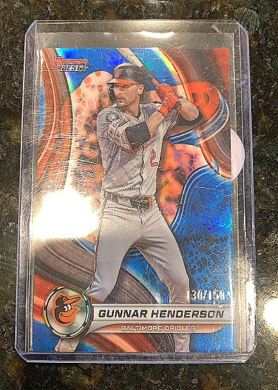 2024 Bowman's Best #8 Gunnar Henderson — front