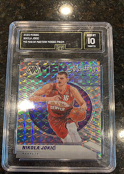 2020 Panini Mosaic #2 Nikola Jokic — front