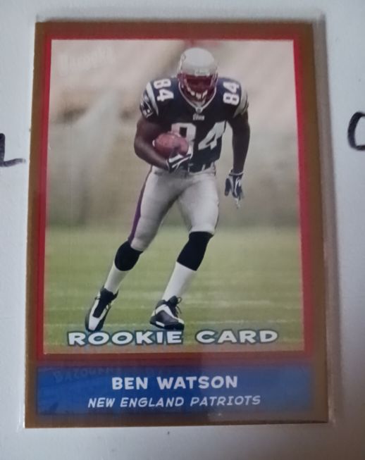 2004 Topps Bazooka #169 Ben Watson Rookie Card — front