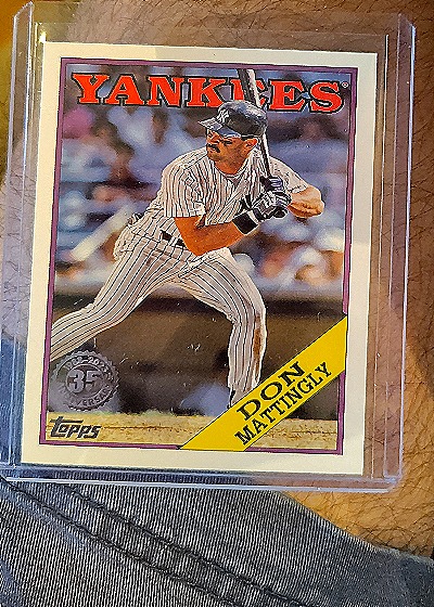 1988 Topps #72 Don Mattingly — front