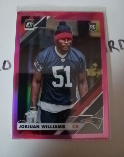 2019 Donruss Optic #121 Joejuan Williams — front