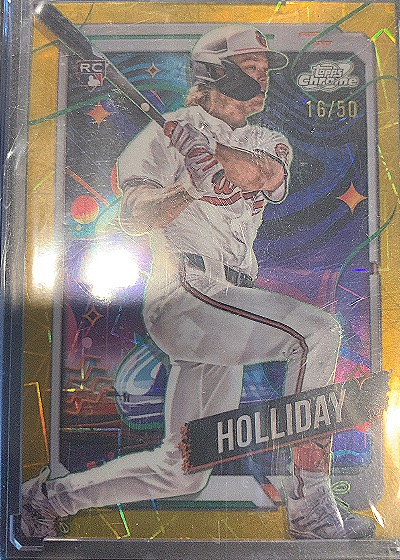 2024 Topps Cosmic Chrome #7 Jackson Holliday — front