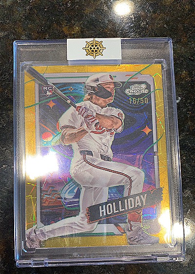 2024 Topps Cosmic Chrome #7 Jackson Holliday — front