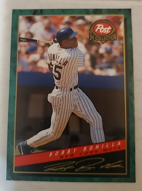 1994 Post Cereal #10 Bobby Bonilla — front