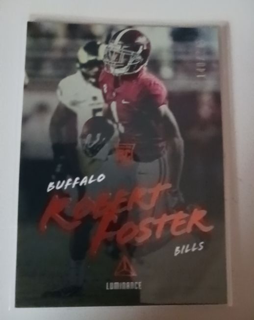 2018 Panini Luminance #183 Robert Foster — front