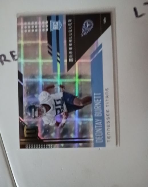 2018 Panini Unparalleled Football Shine RC #211 Deontay Burnett — front