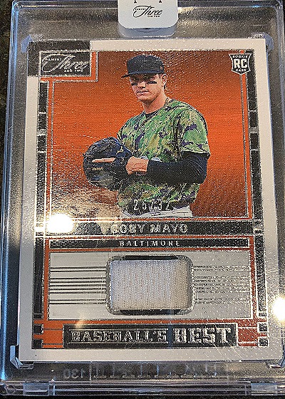 2024 Panini Three and Two #BBM-CM Coby Mayo — front