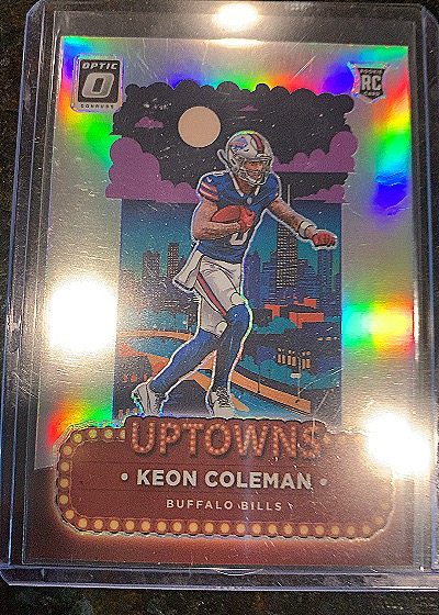 2024 Panini Donruss Optic Uptowns #15 Keon Coleman — front