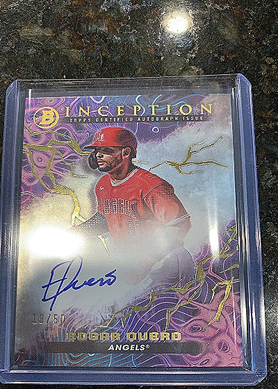 2023 Bowman Inception Primordial Prospects Autographs #PPA-EQ Edgar Quero — front
