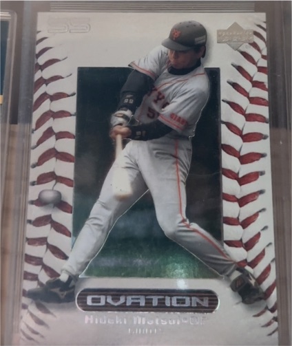 2000 Upper Deck Ovation #55 Hiuchi Matsui — front