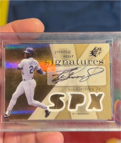 2007 Upper Deck SPx Young Star Signatures #YS-KG Ken Griffey Jr. — front