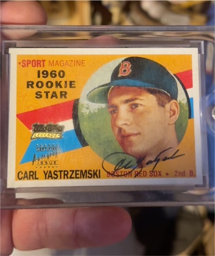 1960 Topps #148 Carl Yastrzemski — front