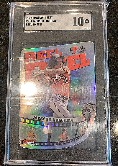 2023 Bowman's Best #RR-8 Jackson Holliday Reel To Reel — front