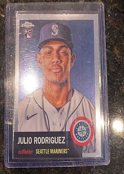 2022 Topps Chrome Platinum Anniversary #171 Julio Rodriguez — front