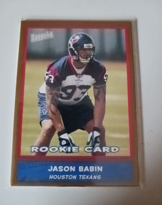 2004 Topps Bazooka #172 Jason Babin — front