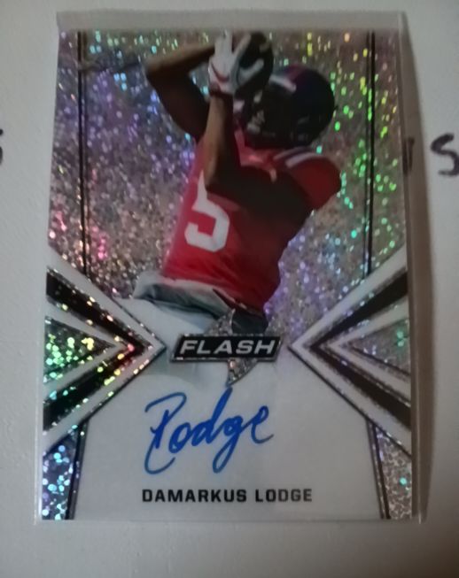 2019 Leaf Flash Autographs #BADL2 DaMarkus Lodge — front