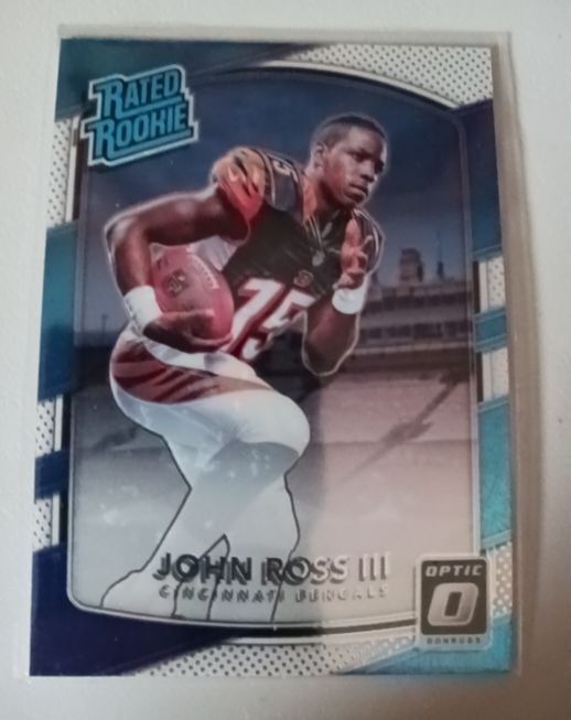 2017 Donruss Optic #194 John Ross III — front