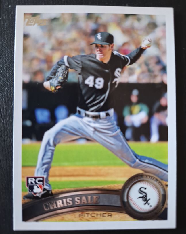 2011 Topps #65 Chris Sale Rookie Card — front