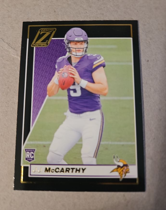 2024 Panini Zenith #135 J.J. McCarthy — front