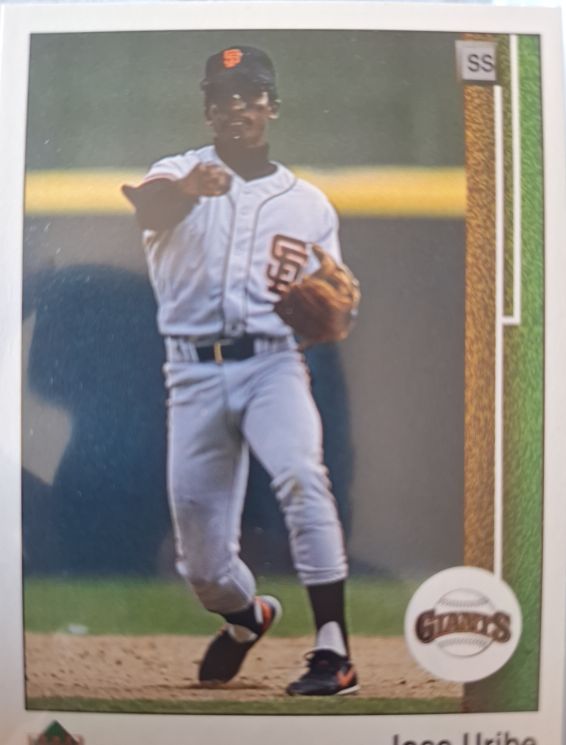 1989 Upper Deck #181 Jose Uribe — front